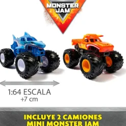 SPIN MASTER Vehículos, Trenes Y Parkings-Monster Jam Supercharge Speedway Pista Vehículos