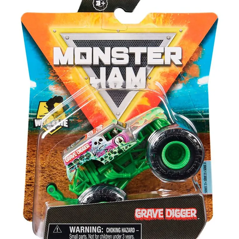 SPIN MASTER Vehículos, Trenes Y Parkings-Monster Jam Vehículo Escala 1:64 Surtido