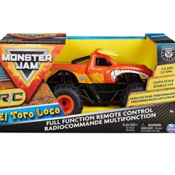 SPIN MASTER Coches Radio Control (R/C)-Monster Jam Vehículo R/C Toro Loco 1:24