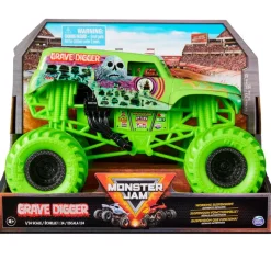 SPIN MASTER Vehículos, Trenes Y Parkings-Monster Truck Grave Digger Escala 1:24