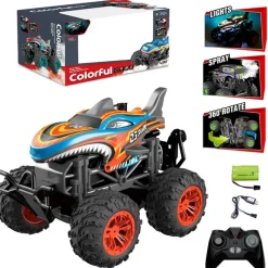 Monster Truck R/C Dinosaurio Rojo*DRIM DISCOUNT Hot