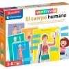 CLEMENTONI Juegos Y Juguetes Educativos-Montessori el Cuerpo Humano