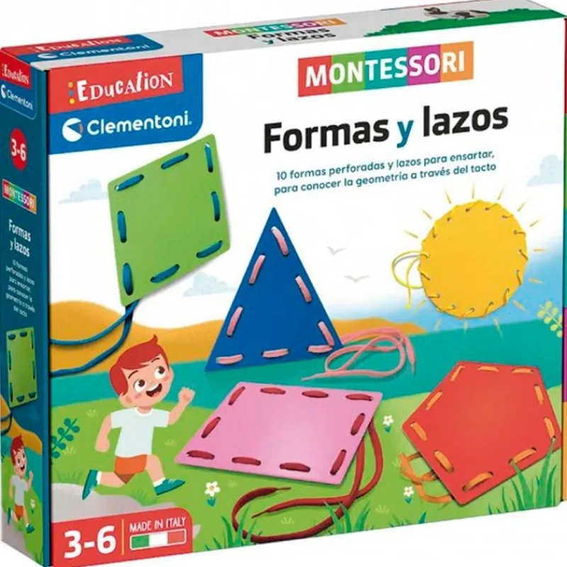 Montessori Formas y Lazos*CLEMENTONI Outlet