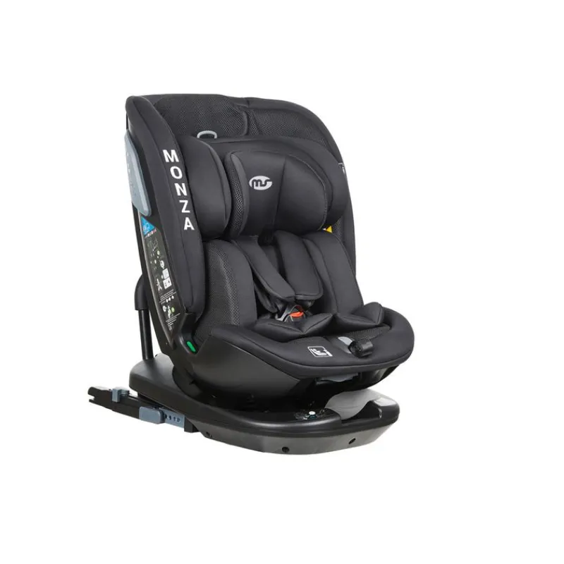 MS Sillas Con Isofix De 40 A 150 Cm (0 A 12 Años)-Monza Isize 40-150CM Top Tether black
