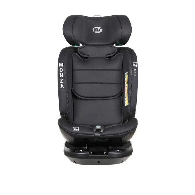 MS Sillas Con Isofix De 40 A 150 Cm (0 A 12 Años)-Monza Isize 40-150CM Top Tether black