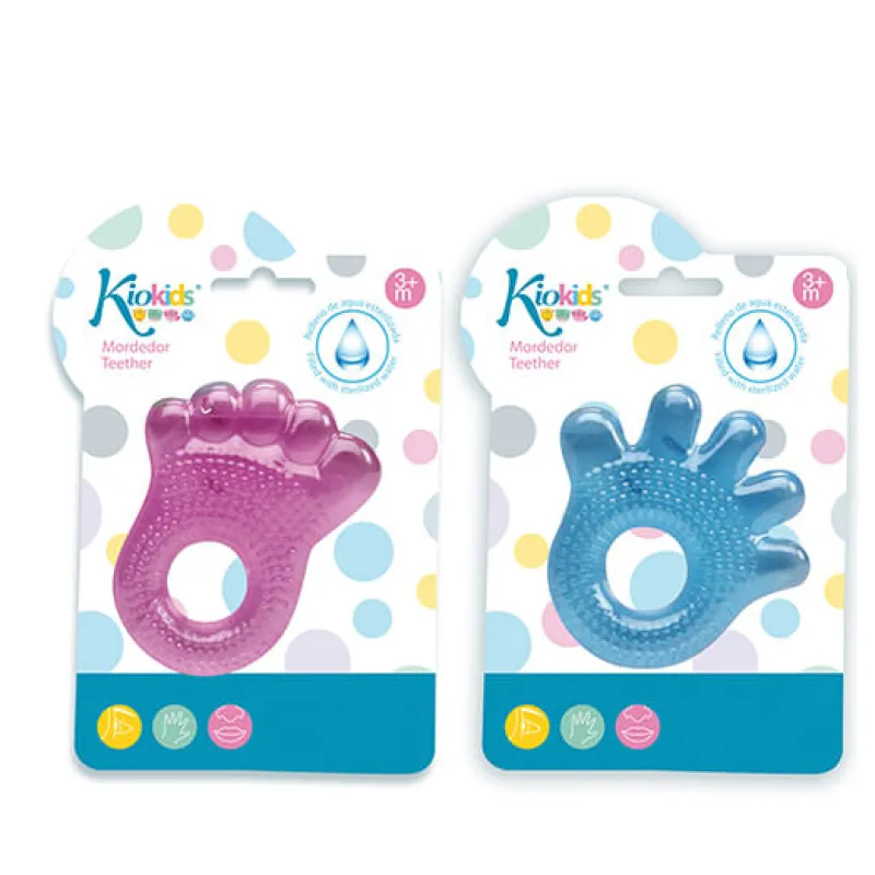 KIOKIDS Chupetes Y Dentición-Mordedor Pie o Mano Refrigerante Surtido