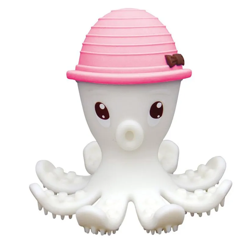 BABY TO LOVE Chupetes Y Dentición-Mordedor de dentición Bonnie el Pulpo Rosa