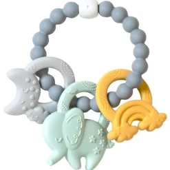 Mordedor Elefun silicona Azul*SARO New