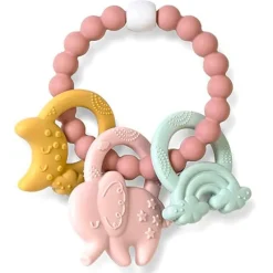 Mordedor Elefun silicona Rosa*SARO Discount