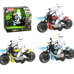 DRIM DISCOUNT Vehículos, Trenes Y Parkings-Moto Clásica con Luz y Sonido Surtida