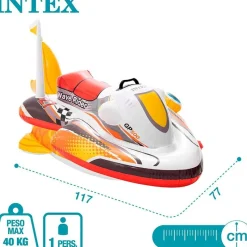 INTEX Aire Libre-Moto Hinchable