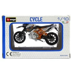Moto Miniatura KTM 990 a Escala 1:18*BURAGO