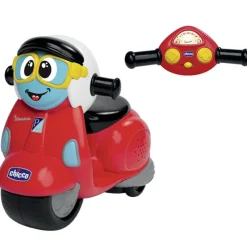 CHICCO Vehículos, Trenes Y Parkings-Moto Vespa R/C Infantil