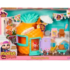 BANDAI Figuras Y Figuras De Acción-Mouse in the House Bar de Zumos Pinapple