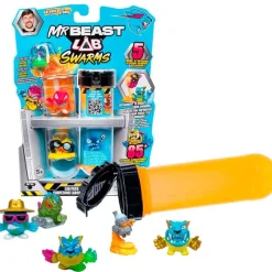 FAMOSA Figuras Y Figuras De Acción-Mr. Beast Test Tubo Pack 5 Figuras Surtido