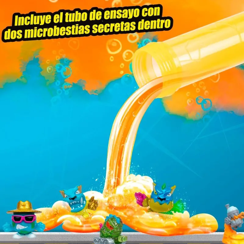 FAMOSA Figuras Y Figuras De Acción-Mr. Beast Test Tubo Pack 5 Figuras Surtido