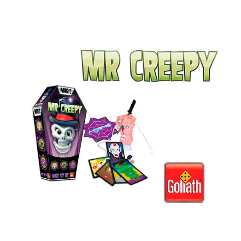 GOLIATH Juegos De Mesa-Mr Creepy Bromas Horripilantes
