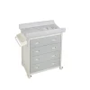 PLASTIMYR Mobiliario Para Bebés-Mueble Bañera con Cajones Blancos Gris Safari