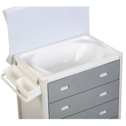 Mueble Bañera con Cajones Gris Estrella*KING BABY Clearance