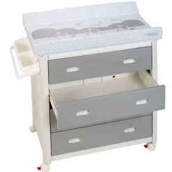 Mueble Bañera con Cajones Gris Estrella*KING BABY Clearance