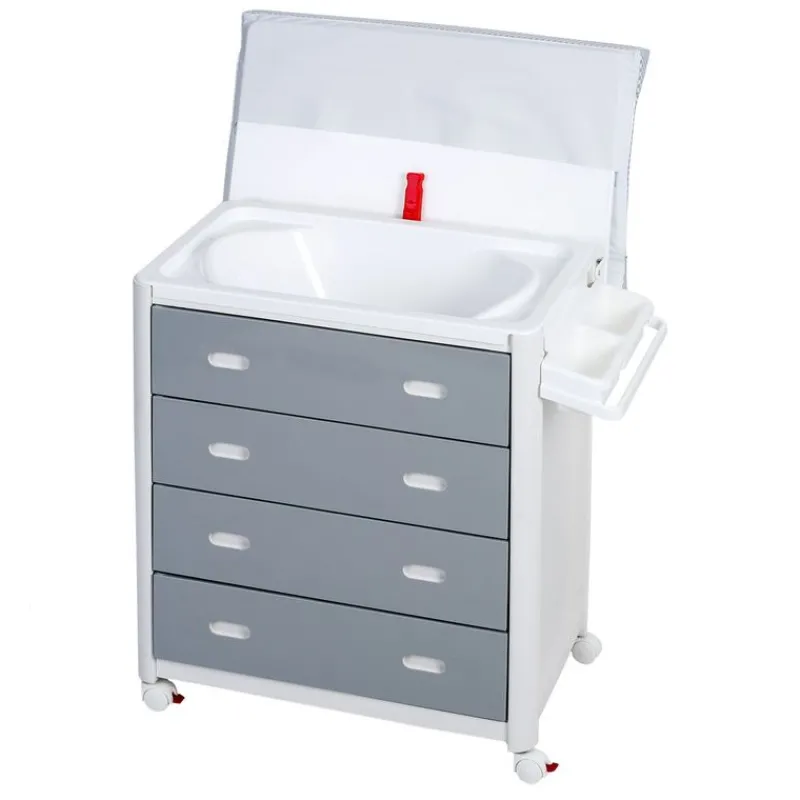 Mueble Bañera con Cajones Gris Estrella*KING BABY Clearance