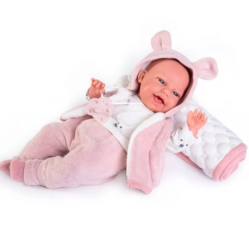 Muñeca Clara Recién Nacida Palabritas*MUÑECAS ANTONIO JUAN New