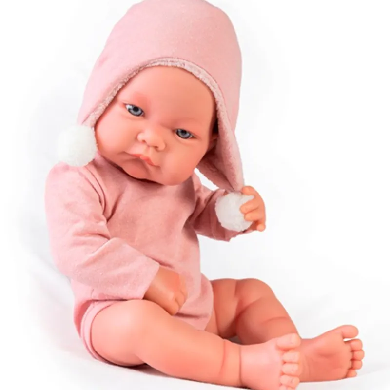 MUÑECAS ANTONIO JUAN Muñecas-Muñeca Nica Recién Nacida Saquito Invierno