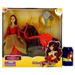 Muñeca Princesa Belle con Caballo*DRIM DISCOUNT Sale