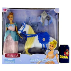 Muñeca Princesa Cinderella con Caballo*DRIM DISCOUNT Discount