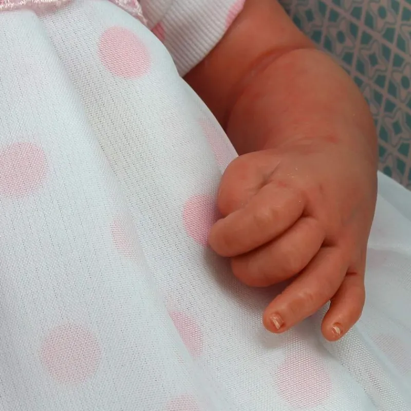 Muñeca Reborn Abril con Cojín*MUÑECAS GUCA Sale