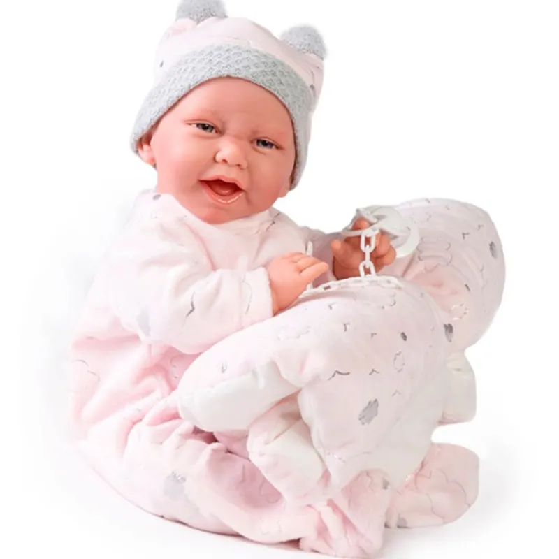 MUÑECAS ANTONIO JUAN Muñecas-Muñeca Recién Nacida Carla Nubes de Algodón