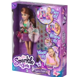 COLOR BABY Muñecas-Muñeca Sparkle Girlz con Bolso