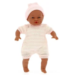 ROSA TOYS Muñecas-Muñeco Bebé Llorón con Pijama Rosa