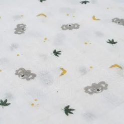 Muselina 120*120 bambu Koala boy Gris*INTERBABY Discount