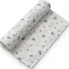 Muselina 120*120 bambu Koala Rosa*INTERBABY Outlet