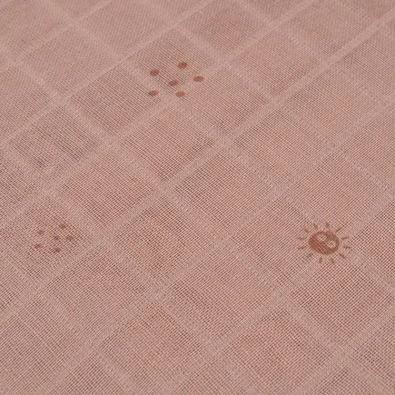 Muselina bambu 120*120 Duende del polvo Marron*INTERBABY Sale