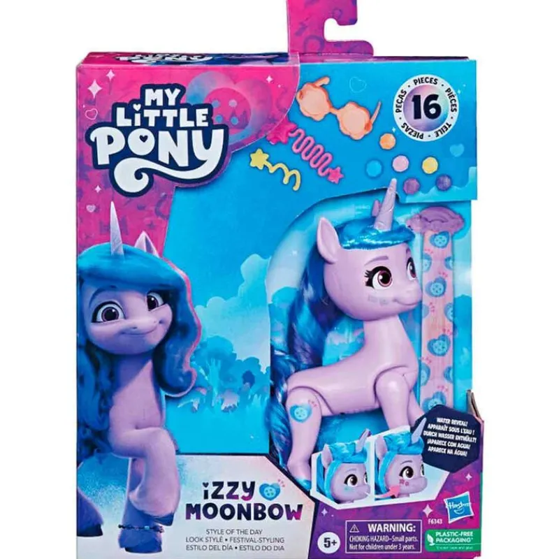 HASBRO Figuras Y Figuras De Acción-My Little Pony Izzy Moonbow Estilo de Día