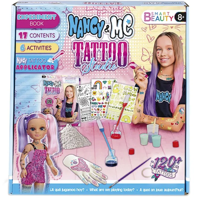 FAMOSA Juegos Y Juguetes De Imitación-Nancy & Me Tattoo Studio Estudio Tatuaje