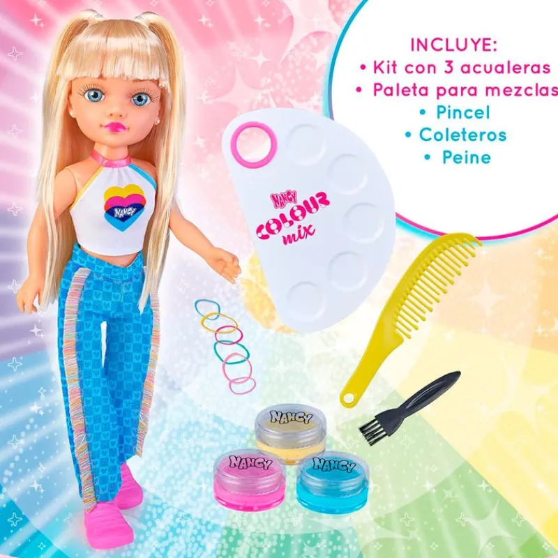 Nancy Colour Mix Muñeca*FAMOSA Best