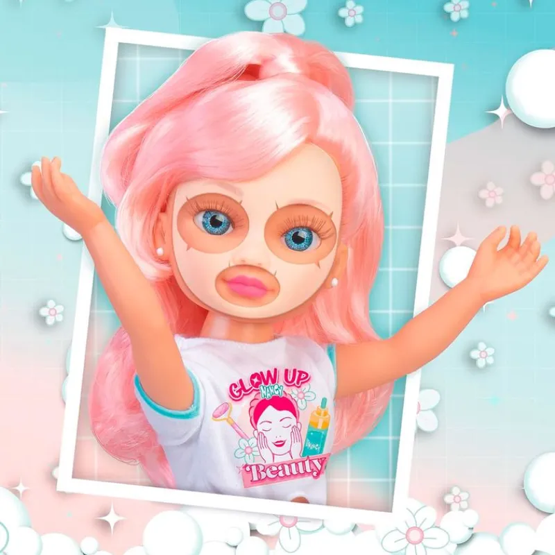 FAMOSA Muñecas-Nancy Glow Up Beauty Pack Muñeca
