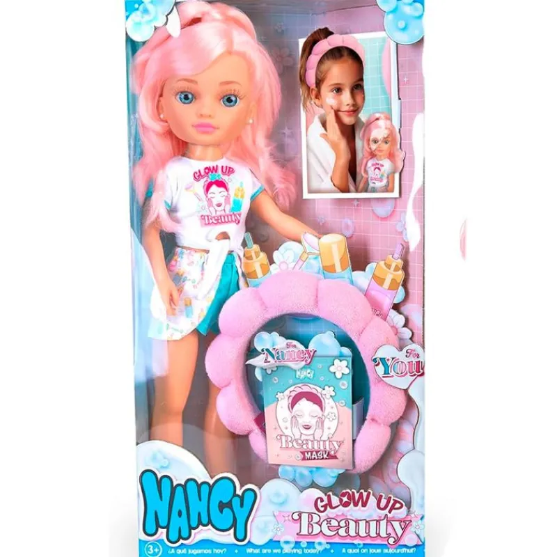 FAMOSA Muñecas-Nancy Glow Up Beauty Pack Muñeca