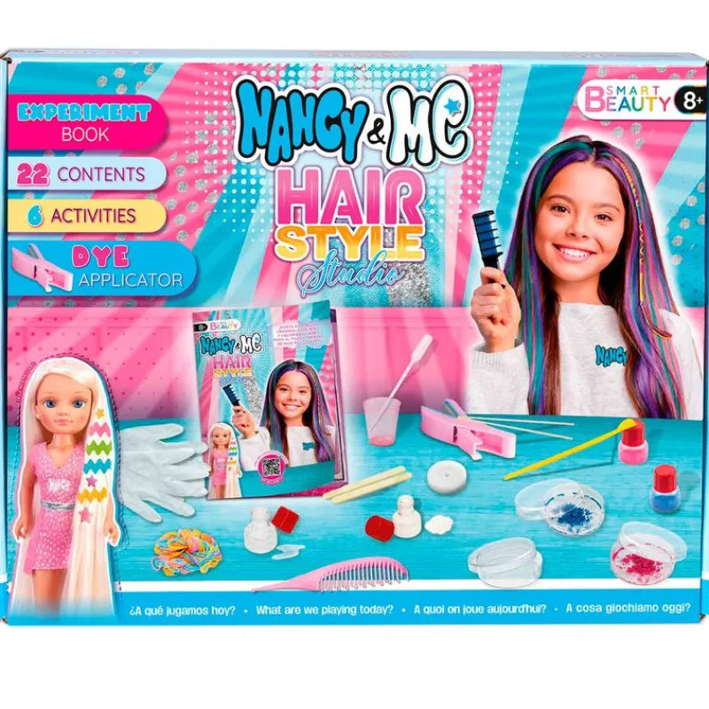 FAMOSA Juegos Y Juguetes De Imitación-Nancy Hair Studio Tintes para Cabello