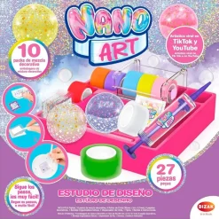 BIZAK Manualidades-Nano Art Estudio De Diseño Pack Deluxe
