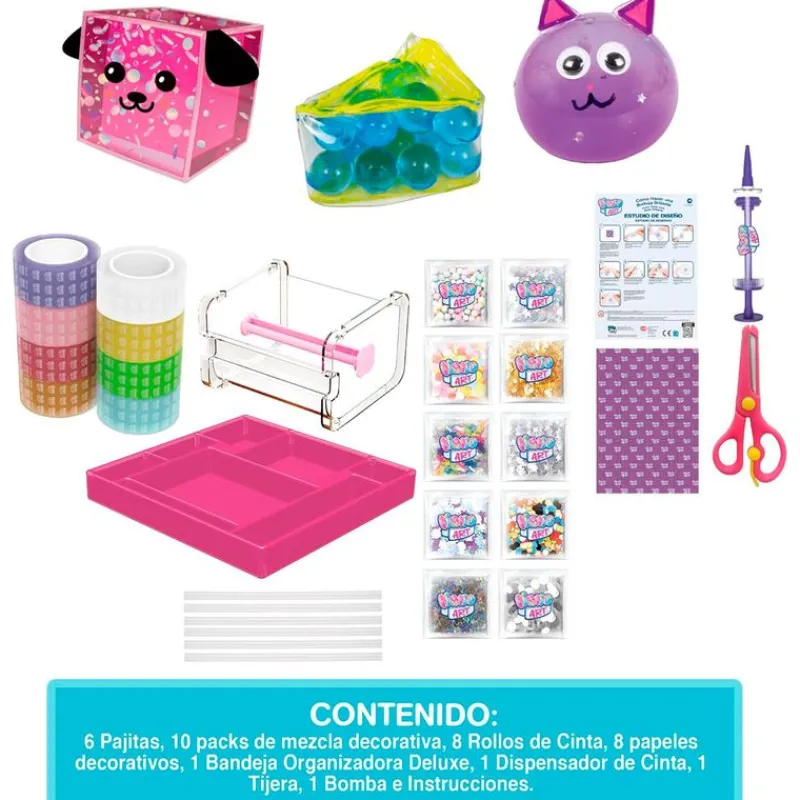 BIZAK Manualidades-Nano Art Estudio De Diseño Pack Deluxe