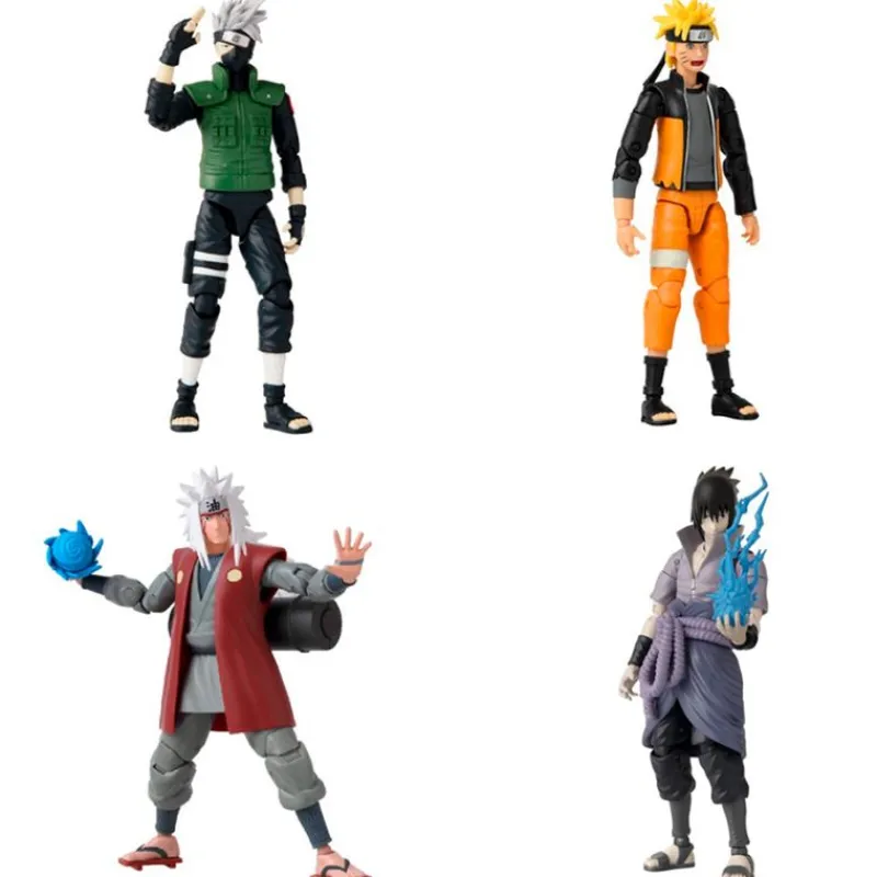 BANDAI Figuras Anime|Figuras Y Figuras De Acción-Naruto Anime Heroes Figura Personaje Surtido