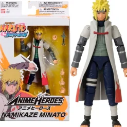 BANDAI Figuras Anime-Naruto Shippuden Anime Heroes Figura Minato
