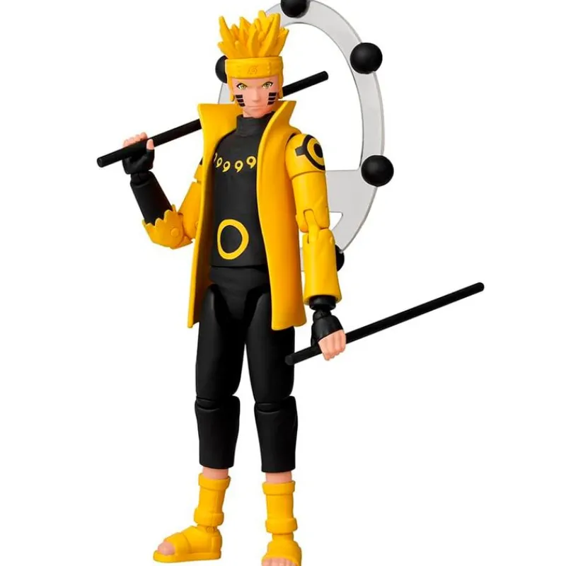BANDAI Figuras Anime-Naruto Shippuden Anime Heroes Naruto Modo Six Path
