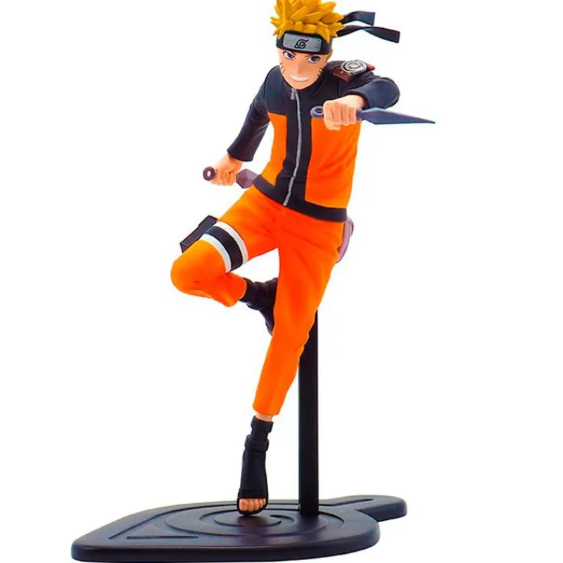 ABYSSE Figuras Anime-Naruto Shippuden Figura Naruto Uzumaki Escala 1:10