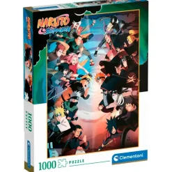 CLEMENTONI Puzzles Y Construcciones-Naruto Shippuden Puzzle 1000 Piezas