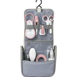 BEABA Complementos De Alimentación-Neceser aseo 9 Accesorios Rosa